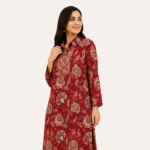 Women's Floral Printed Kurta Pant Set | Designer Straight Kurta with Trousers | Ethnic Casual Wear Co-Ord Set for Women - Image 3
