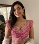 Heavy Hand-Embroidered Bridal Saree/Lehenga Blouse - Image 3