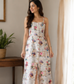 Perfume Stamp Print Co-ord Set