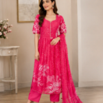 Floral Print Anarkali