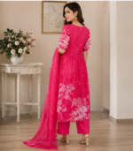 Floral Print Anarkali - Image 3